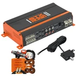 Audio STX2000.5D 2000W Car Amplifier + Wiring Kit Bundle. Fixed Price $189.99.