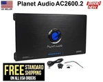 Planet Audio Anarchy AC2600.2 Watt Channel Car Amplifier + Remote. Fixed Price $94.95.