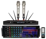2500W Karaoke Power Amplifier Mixer + Uhf Digital Wireless Microphones. Fixed Price $1399.00.