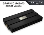Brax Graphic GX2400 High-end 4-CHANNEL Power Amplifier Black Short Version 8.2KG. Fixed Price $4874.54.