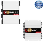 Taramps Hd 1 Ohm 3000W + Ts 400X4 400W Channel Car Audio Amplifier Combo. Fixed Price $232.59.