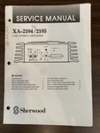 Sherwood XA-2104 XA-2105 XA2104 XA2105 Service Manual **original**. Fixed Price $15.99.