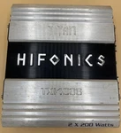 Hifonics Titan TXI4008 400-WATT A/b-class 2-CHANNEL Amplifier Car Audio. Fixed Price $85.00.