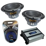 Alpine (2) W10S4 Car Audio Bassline 500W 10" Subwoofer & HA-A400.1 Amp. Fixed Price $256.99.