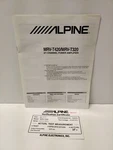 Alpine MRV-T420 T320 Power Amplifier Service Manual W/ Verification Certificate. Fixed Price $23.94.