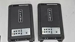 Pair 2X Hertz Hdp D-class 4-CHANNEL Car Audio Amplifiers 1000W Max Tested. Fixed Price $449.00.