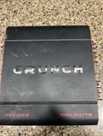 Crunch Channel Watt A/b Stereo Amplifier PX-1000.2 Tested And Works. Fixed Price $53.99.