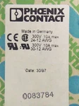 (50) Phoenix Contact Front 2,5-H/SA10 Terminal Block 17 00 04. Fixed Price $20.00.