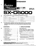 Service Manual For Pioneer SX-D5000. Fixed Price $16.12.
