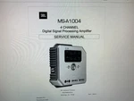 Jbl MS-A1004 Service Manual Digital. Fixed Price $5.99.