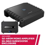 Alpine S-series S2-A60M Mono Amplifier With SS-SB10 10" Preloaded Sub Enclosure. Fixed Price $809.91.