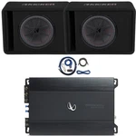 2X Kicker 12" 1000W Max Vented Enclosure Subwoofer, 300W Peak Compact Amplifier. Fixed Price $705.91.