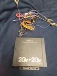 Old School Sony Stereo Power Amplifier XM-45 Vintage. Fixed Price $39.99.