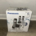 Panasonic KX-TGE433B Dect 6.0 Expandable Rechargeable Cordless Home Phone System. Fixed Price $15.00.