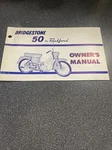 Bridgestone 50 By Rockford Scooter Owners Operators Manual. Fixed Price $19.99.