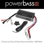 Powerbass XL-2305MX Channel Class D Powersport Amplifier 1200 Watts Bnib. Fixed Price $604.46.