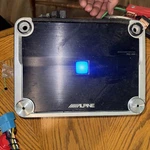 Alpine Model# PDX-1.600 Mono Power Amplifier 12 V Used. Fixed Price $175.00.
