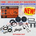 Stinger SVTHD9813KIT Speaker / Amp Install For 1998-2013 Harley Motorcycles. Fixed Price $268.88.