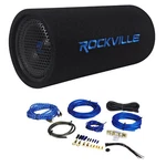 Rockville RTB80A 8" 400 Watt Powered Subwoofer Bass Tube + MP3 Input Amp Kit. Fixed Price $104.95.