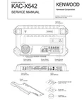 Service Manual For Kenwood KAC-X542. Fixed Price $13.64.
