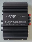 LP-168S Digital Stereo Power Amplifier Audio 2.1 Channel 2X40W R/l 68WX1 Sub. Fixed Price $23.90.