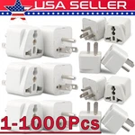 1-500 Pcs European To American Adapter Plug Converter Asia Lot. Fixed Price $488.00.