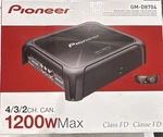 Pioneer GM-D8704 4/3/2 Channel Car Amplifier 1200W Max Class Fd. Fixed Price $194.99.