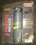 Stinger Select SSCAP2M 2-FARAD Power Capacitor Red Digital Voltage Display. Fixed Price $69.99.