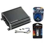 Kicker 46CXA4001 800W Sub Amp, Speaker Wire Rca Adapter & Gauge Kit. Fixed Price $220.95.