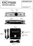 Service Manual For Kenwood KAC-PS200. Fixed Price $12.32.