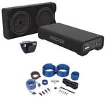 Kicker 51PTRTP10 10" 500W Active Down-fire Subwoofer+enclosure Box+wire Kit. Fixed Price $499.99.
