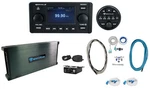 Rockville RGHR51 Zone Marine Receiver W/BLUETOOTH+6-CHANNEL Amplifier+remotes. Fixed Price $448.90.