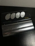 Coustic 321QE - Car Amplifier, No Tested Brocken Plastic. Fixed Price $86.90.