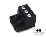 New Black 3 Pin Terminal Power Wire Plug Kicker Zapco Memphis Mosconi Eclipse. Fixed Price $11.99.