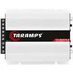 Taramps Ts 800X4 2 Ohms Channels High Level Input 800W Full Range Amplifier. Fixed Price $109.00.
