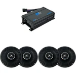 Atg Audio Marine Certified 500 Watt Channel Mini Amplifier With 2-PAIR 6.5".... Fixed Price $399.97.