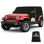 Qunsunus Cab Cover For Jeep Wrangler Jk Jl 4 Door, Waterproof Wit.... Fixed Price $84.58.