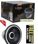 Infinity Kappa 1000W 10" Car Audio Subwoofer 1800 Watt Max Selectable Impedance. Fixed Price $87.95.