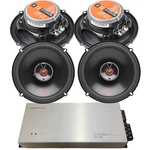 Pairs Jbl Club 622 6.5"SPEAKERS & Ts Power TD-49 4-CHANN Micro Amplifier 3000W. Fixed Price $387.99.