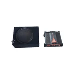 Collins Subwoofer System IC100 8 Inch Speaker Box + Dual Amp XPR520. Fixed Price $40.00.