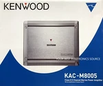 New Kenwood KAC-M8005 Class-d 5-CHANNEL Compact Digital Car/atv/marine Amplifier. Fixed Price $499.00.