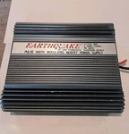 Old School Car Audio Amplifier Earthquake PA2075 - Rare Pat.pend. Amp. Ohm. Fixed Price $175.00.