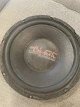 The Crunch (rare) Old School Subwoofer 10. Fixed Price $75.00.