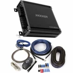 Kicker CXA400.1 Monoblock Class-d Amplifier + Nvx XKIT82 Complete Awg. Fixed Price $249.99.