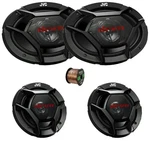 2X Jvc 6X9" 500W 3-WAY Car Speakers, 6.5" 300W 2-WAY Wire. Fixed Price $135.99.