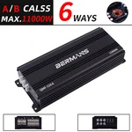6-CHANNEL High-power Class A/b Car Audio Amplifier Max 11000W, Elegant Design. Fixed Price $245.34.
