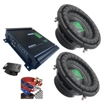 AUDIO360 2X 10" 3000W Premium Subwoofers Pair + Car Amplifier Kit. Fixed Price $259.99.