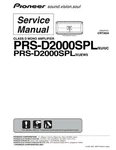 Service Manual Guide For Pioneer PRS-D2000 Spl. Fixed Price $16.23.
