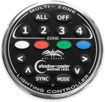 Wet Sounds 4-ZONE Led Remote For The WS-4Z-RGB-BB V2. Fixed Price $256.45.