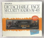 Vintage Audiovox AV-405 Detachable Face Security Car Radio Stereo Cassette Read. Fixed Price $80.00.